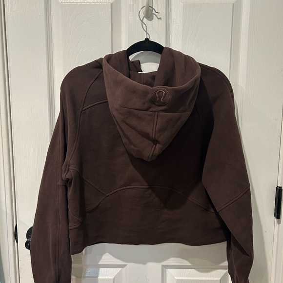 Lululemon Scuba Oversized Full-Zip Hoodie Espresso - Picture 4 of 4